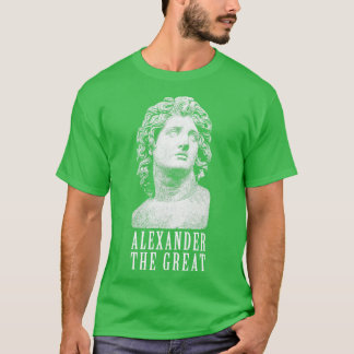 Alexander den Underbara makedonska antiken Greklan T Shirt
