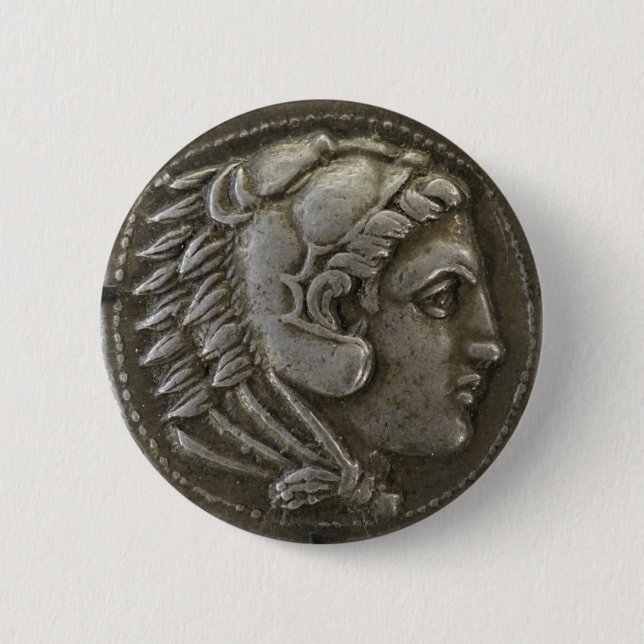 Alexander den Underbara mynten Knapp (Framsida)