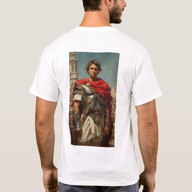 Alexander den Underbara Vintagen Painting Tee (Baksida)