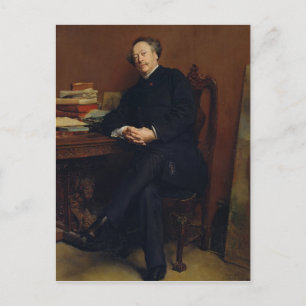 Alexander Dumas Fils 1877 Vykort