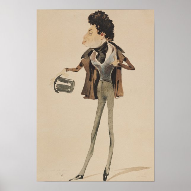 Alexander Dumas Pere Poster (Framsidan)