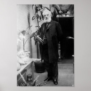 Alexander Graham Bell - ringa uppfinnaren Poster