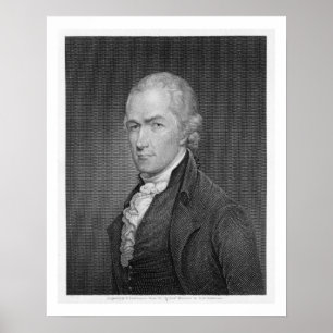 Alexander Hamilton (1757-1804) ingiven av John Fr Poster
