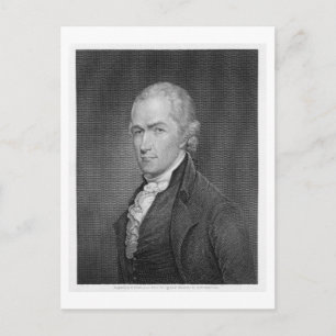 Alexander Hamilton (1757-1804) ingiven av John Fr Vykort