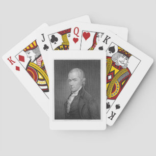 Alexander Hamilton (1757-1804) som inristas av Casinokort