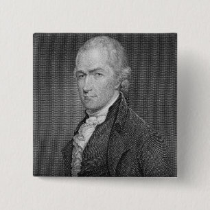 Alexander Hamilton (1757-1804) som inristas av Knapp