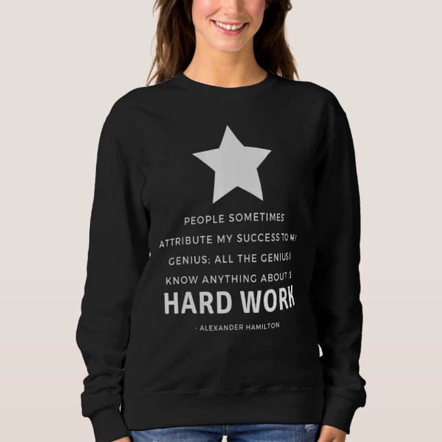 Alexander Hamilton American Quote T Shirt (Framsida)