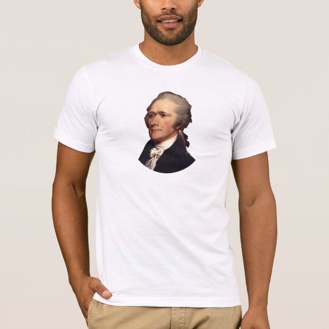 Alexander Hamilton av John Trumbull T-shirt (Framsida)