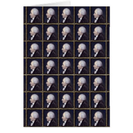 Alexander Hamilton designer Hälsningskort