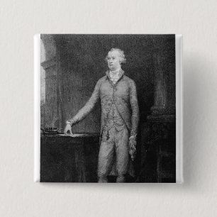Alexander Hamilton, efter målningen av 1792 Knapp