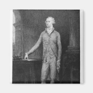 Alexander Hamilton, efter målningen av 1792 Magnet