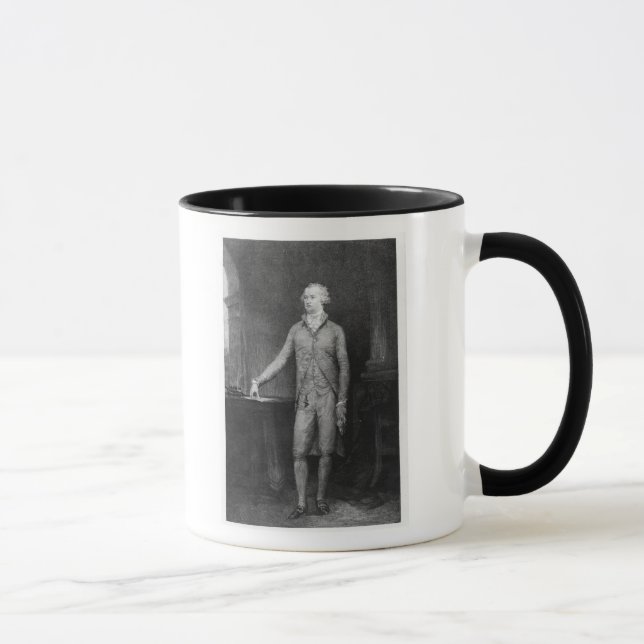 Alexander Hamilton, efter målningen av 1792 Mugg (Höger)