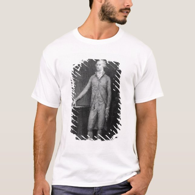 Alexander Hamilton, efter målningen av 1792 T Shirt (Framsida)