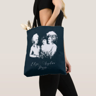 Alexander Hamilton. Eliza Angelica, Peggy. Tygkasse