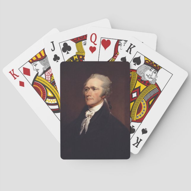Alexander Hamilton: Förenta staternas grundande Fa Casinokort (Baksidan)