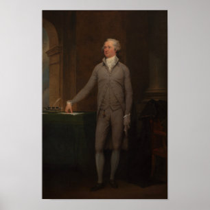 Alexander Hamilton Fullt-Length Porträtt Poster