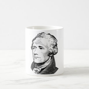 Alexander Hamilton - grafisk grundläggare Kaffemugg