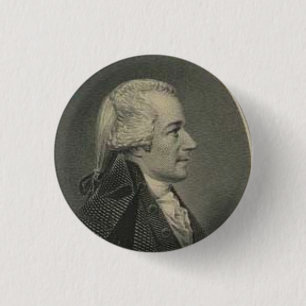 Alexander Hamilton gravyr knäppas Knapp