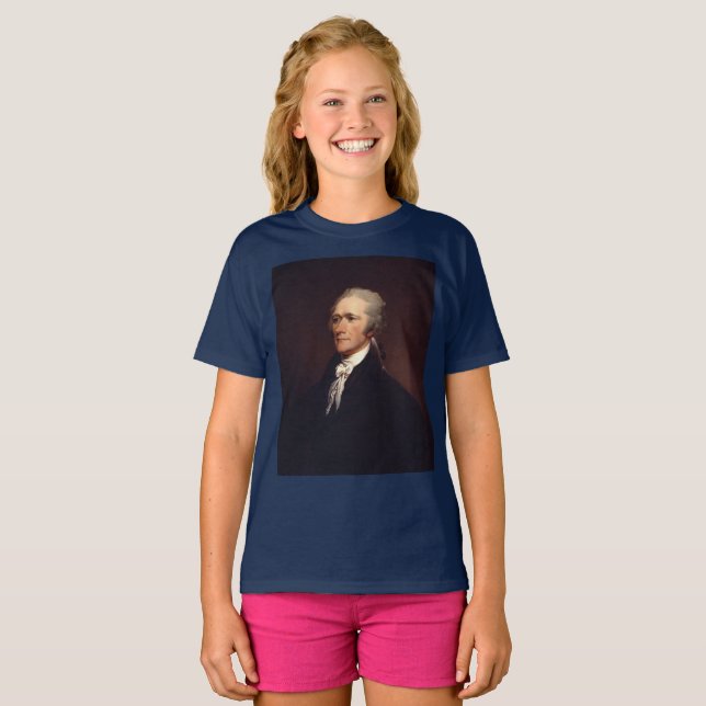 Alexander Hamilton Grundare & Federalist Papers T Shirt (Hel framsida)