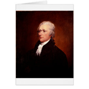 Alexander Hamilton Hälsningskort