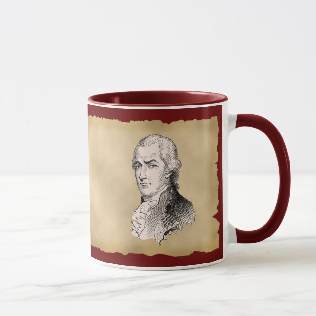 Alexander Hamilton kaffemugg (Höger)