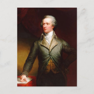 Alexander Hamilton Postcard Vykort