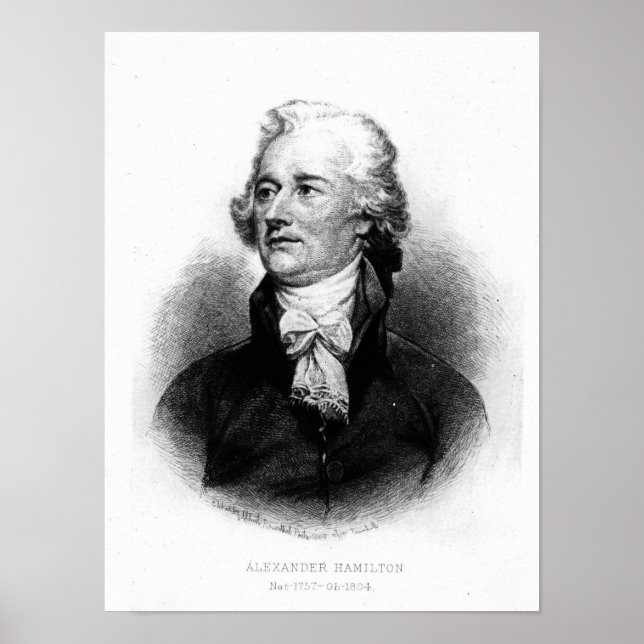 Alexander Hamilton Poster (Framsidan)