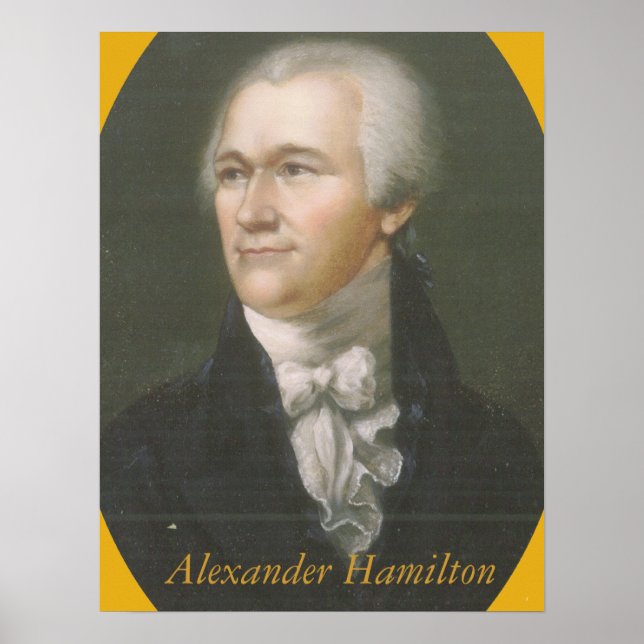 Alexander Hamilton poster (Framsidan)