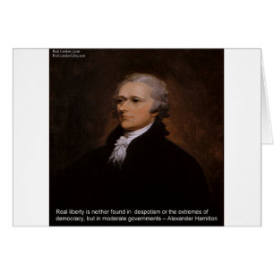 Alexander Hamilton-presenter Hälsningskort