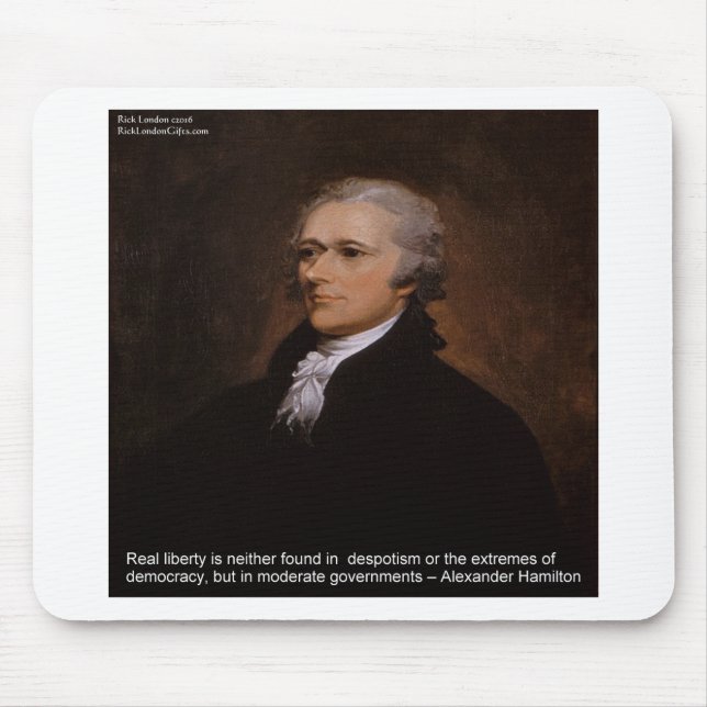 Alexander Hamilton presenter Musmatta (Framsidan)