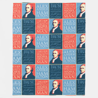 Alexander Hamilton Quotations Fleecefilt