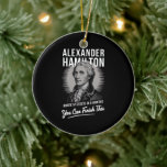 Alexander Hamilton skrev 51 esays på 6 månader Julgransprydnad Keramik<br><div class="desc">Alexander Hamilton skrev 51 esays under 6 månaders Vintage</div>