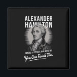 Alexander Hamilton skrev 51 esays på 6 månader Magnet<br><div class="desc">Alexander Hamilton skrev 51 esays under 6 månaders Vintage</div>