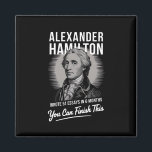 Alexander Hamilton skrev 51 esays på 6 månader Magnet<br><div class="desc">Alexander Hamilton skrev 51 esays under 6 månaders Vintage</div>