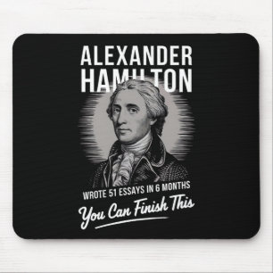 Alexander Hamilton skrev 51 esays på 6 månader Musmatta