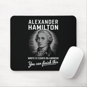 Alexander Hamilton skrev 51 esays på 6 månader Musmatta