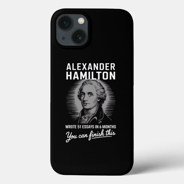 Alexander Hamilton skrev 51 essäer på 6 månader  (Baksida)