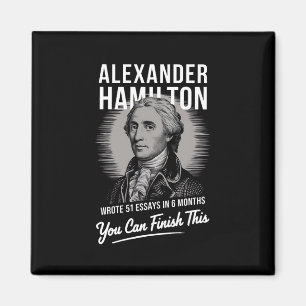 Alexander Hamilton skrev 51 essäer på 6 månader  Magnet