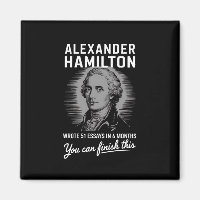 Alexander Hamilton skrev 51 essäer på 6 månader 