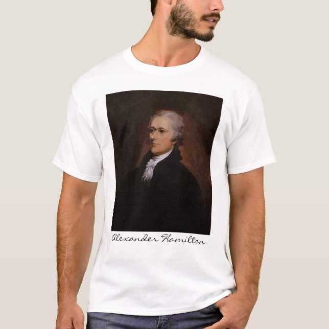 Alexander Hamilton T-shirt (Framsida)