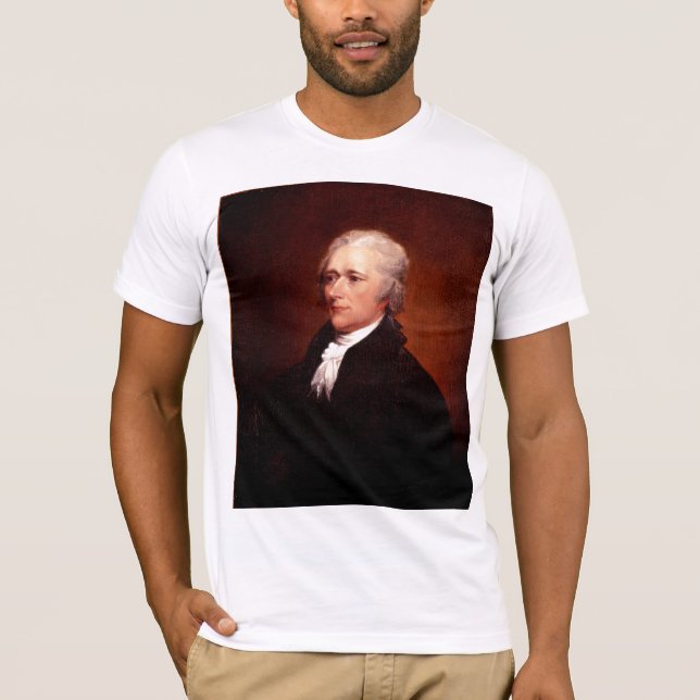 Alexander Hamilton Tee Shirt (Framsida)