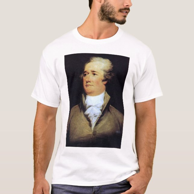 Alexander Hamilton Tee Shirt (Framsida)