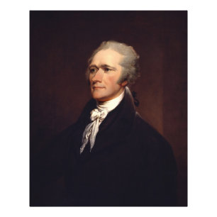 Alexander Hamilton: USA:s grundande fäder, histori Fototryck