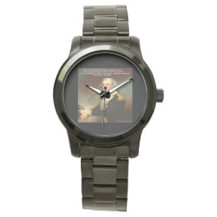 Alexander Hamilton "Why Government" WristWatch Armbandsur
