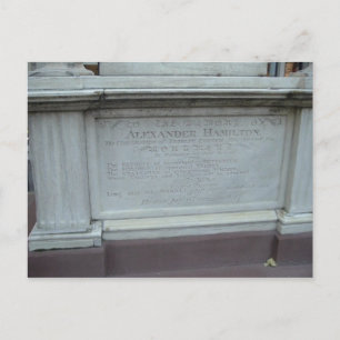 ALEXANDER HAMILTON'S GRAVE VYKORT