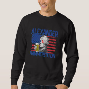 Alexander Hammeredton 4 juli Alexander Hamilt Lång Ärmad Tröja