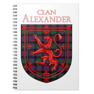 Alexander Hunting Tartan Scottish Play Anteckningsbok