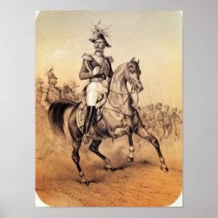Alexander II Czar från Ryssland Poster