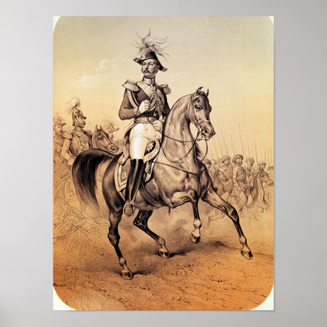 Alexander II Czar från Ryssland Poster (Framsidan)