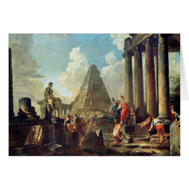 Alexander III underbaren för graven Hälsningskort (Framsidan Horizontal)